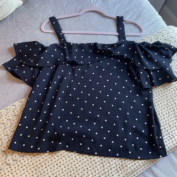 J Crew off the shoulder top - Picture 1 of 4